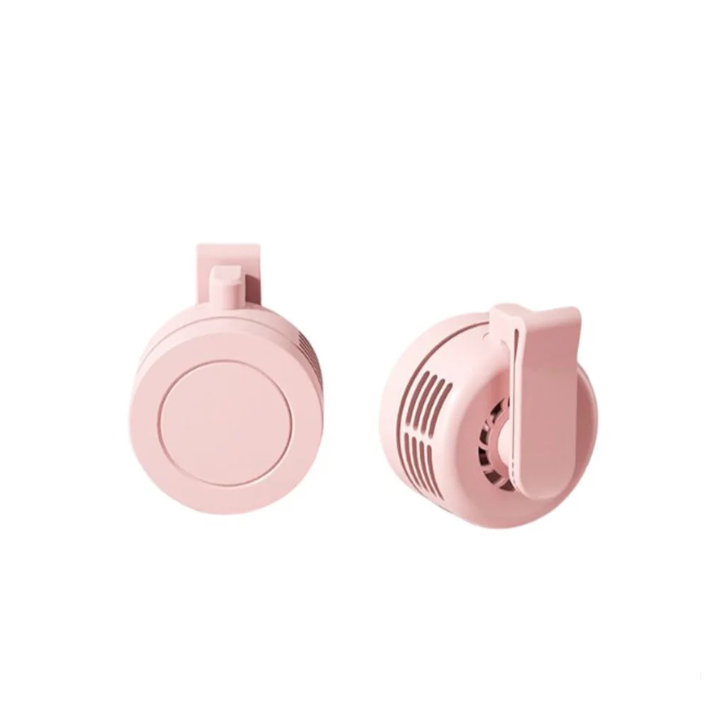 

Hanging Waist Fan Bladeless Air Cooler Powerful Lightweight Personal Clip-on Fans Fishing Home Working Travel Green