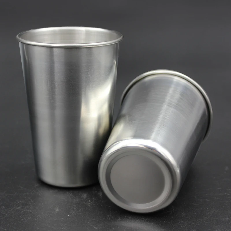 

30/70/180/320ml Stainless Steel Metal Cup Beer Cup Wine Cups Coffee Tea Milk Mugs Home Drinking Travel Camping Mugs Set Outdoor