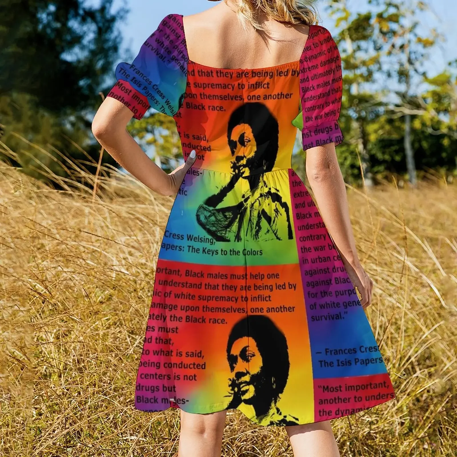 Платье из полиэстера Dr. Frances Cress Welsing