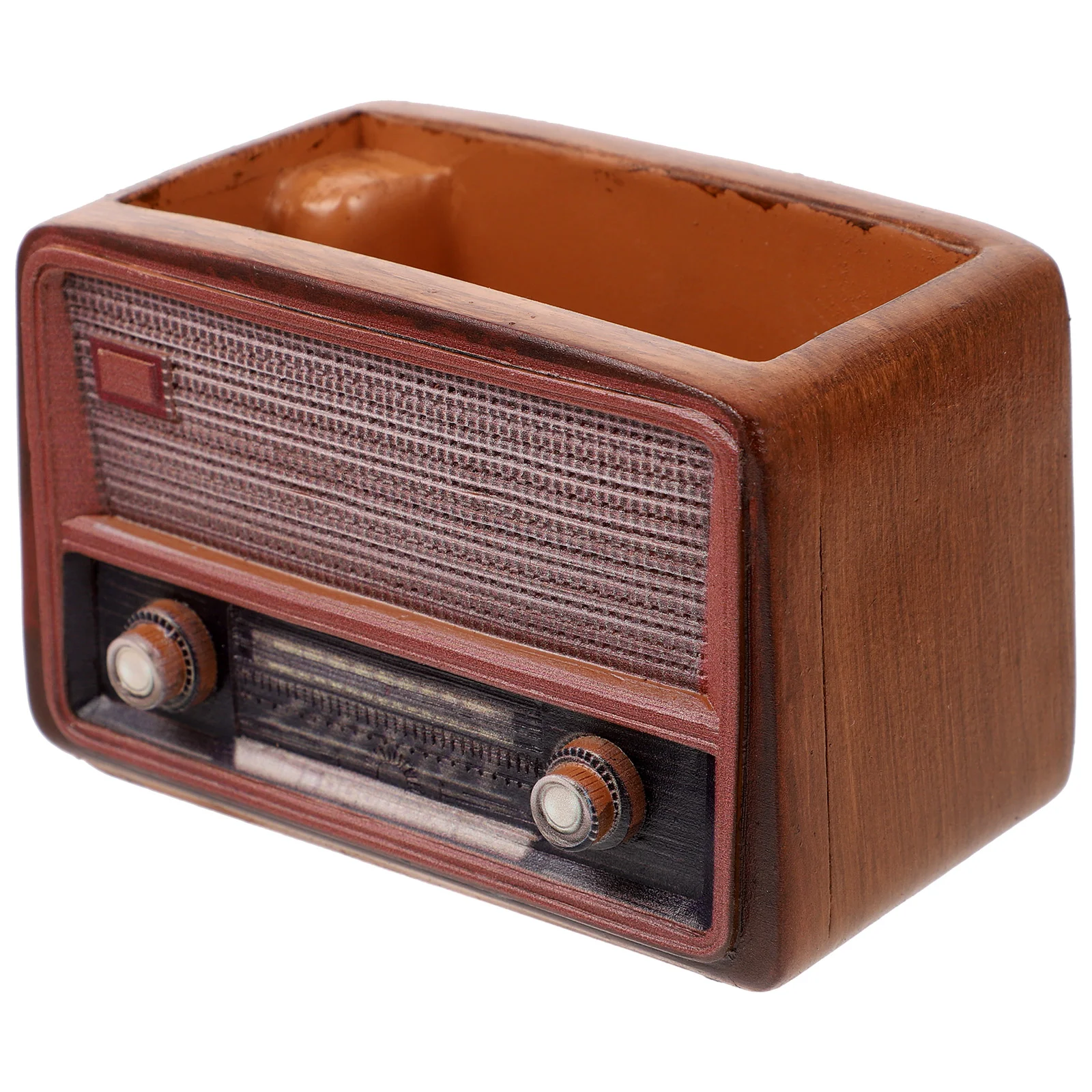 

Flowerpot Creative Resin Planting Container Decorative Garden Radio Wedding Table Decoration