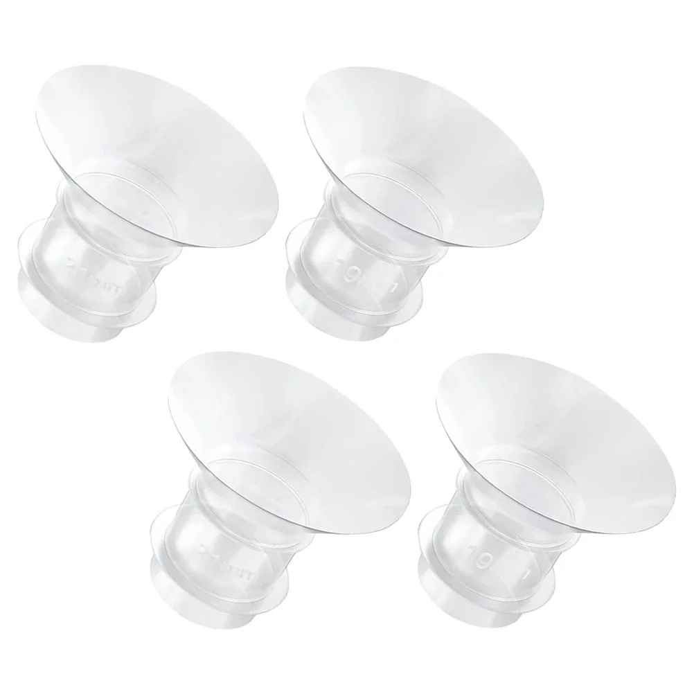 4 Pcs Useful Great Excellent Cozy Mom Cozy Breast Pumps Silicone Cozy Mom Cozy Breast Pumps for Wearable Breast Electric Breast