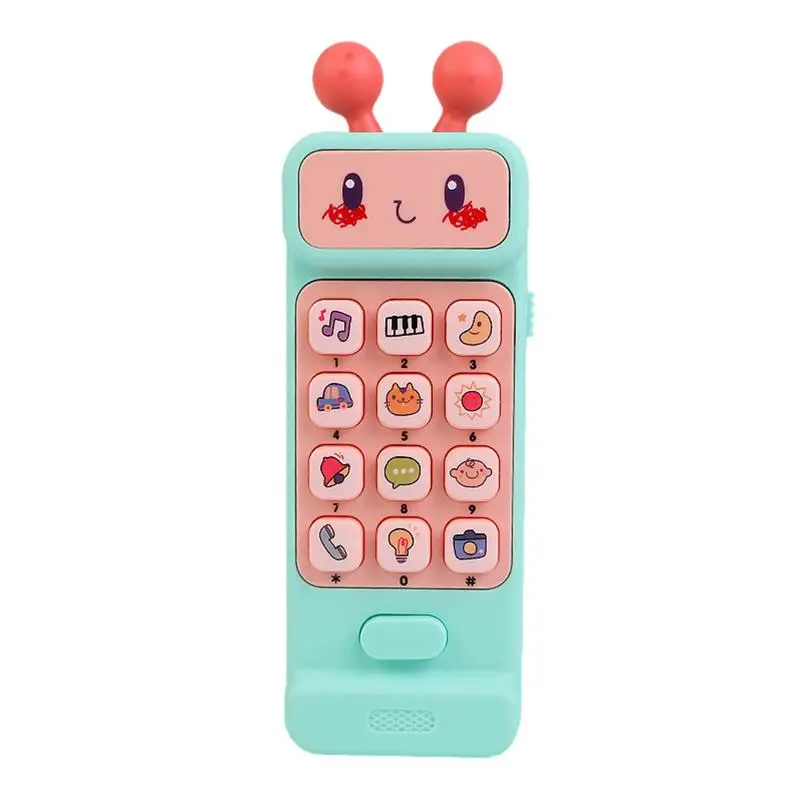 

Toddler Toy Phone Lightweight Children LED Music Learning Education Mobile Toys Role Play Fun Toy For Children Gifts