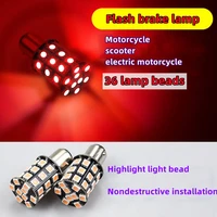 electric motorcycle led flash brake lamp refitting accessories decorative lamp scooter tail lamp