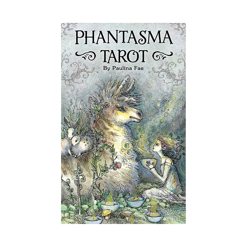 2022 New 12*7 cm Phantasma Tarot With Guidebook For Entertai