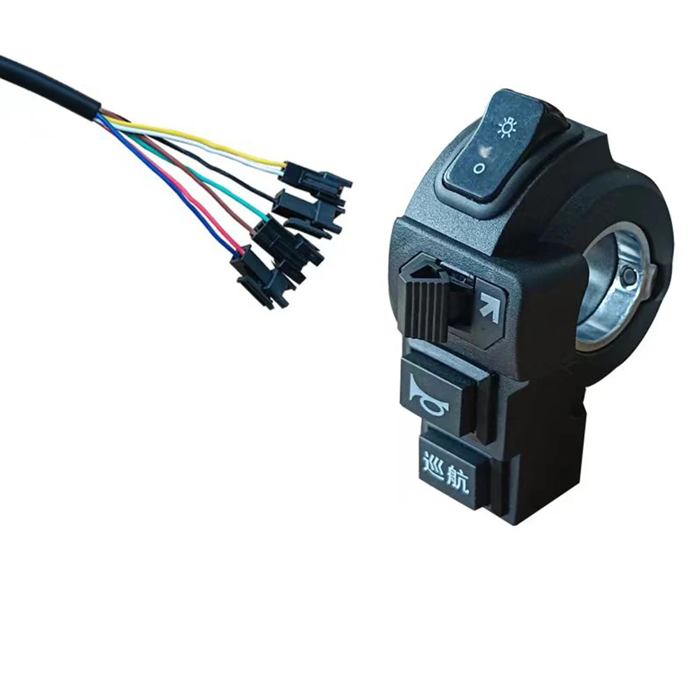 

Electric Bike Part Bicycle Switch Rainproof Size 64x78mm Turning WeightAbout 125g Accessory Material ABS Brand New