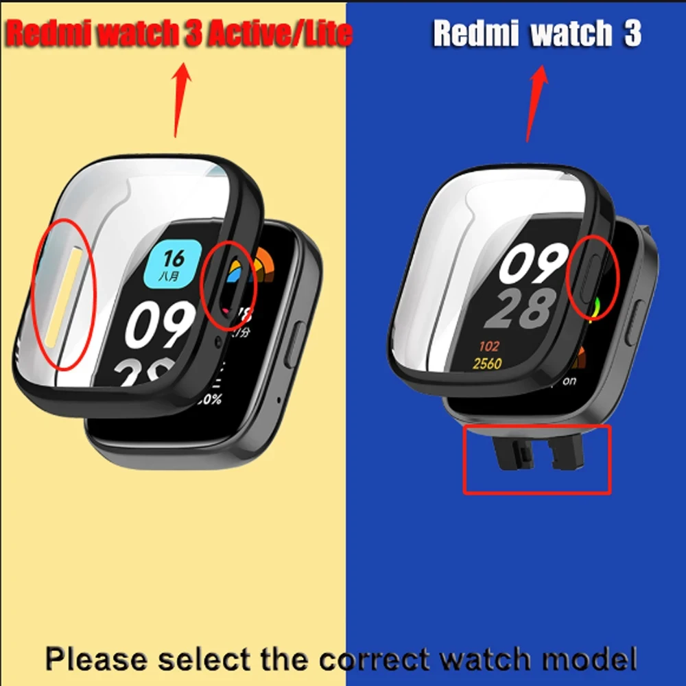 Фото Защитный чехол из ТПУ для Xiaomi Redmi Watch 6 5 4 3, чехол для умного ремешка для часов, защитный чехол для Redmi Watch 5 3 Active/Lite №5