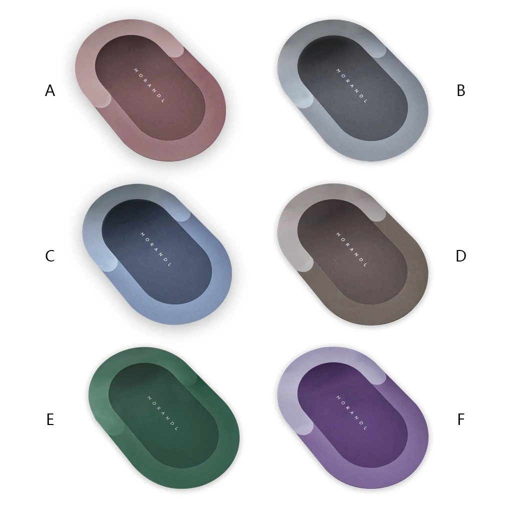 

Коврик для душа стильный абсорбирующий резиновый кожаный коврик напольный нескользящий коврик современный ковер для ванной комнаты серый ...