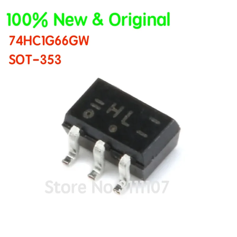 

10PCS/LOT 74HC1G66GW SOT-353 74HC1G66 Chip 74HC Single Logic Gate Circuit IC 100% New & Original