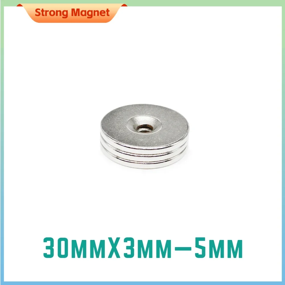 5/10/20 шт. круглые мощные магниты 30x3-5 мм