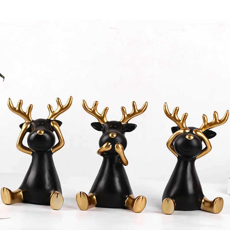 

Home Decoration Resin Decoration Nordic Decorative Wine Cabinet Decoration Resin Crafts Decoration Creative Christmas Gift