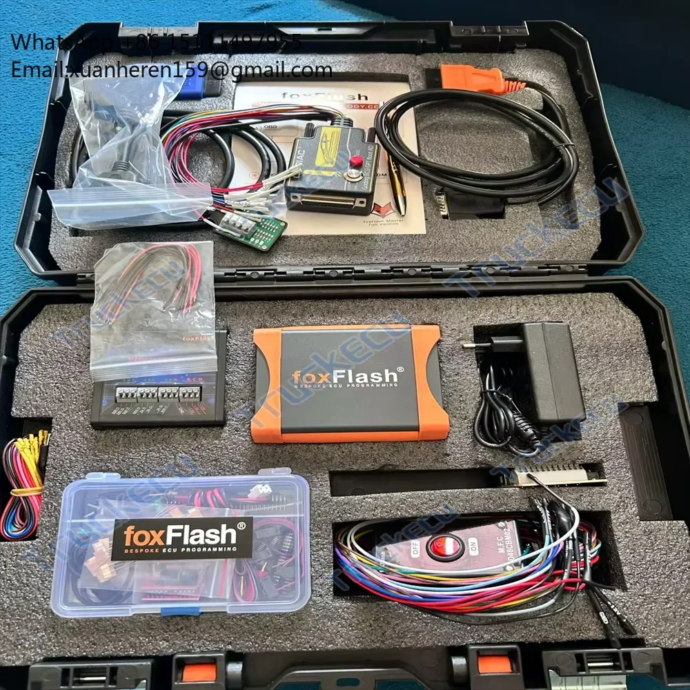 Фото Полная версия FoxFlash ECU TCU: инструмент для клонирования и чип-тюнинга, аналог SVCI OBD2 VVDI2 Abrite, для программирования и диагностики автомобилей, грузовиков и тракторов №3
