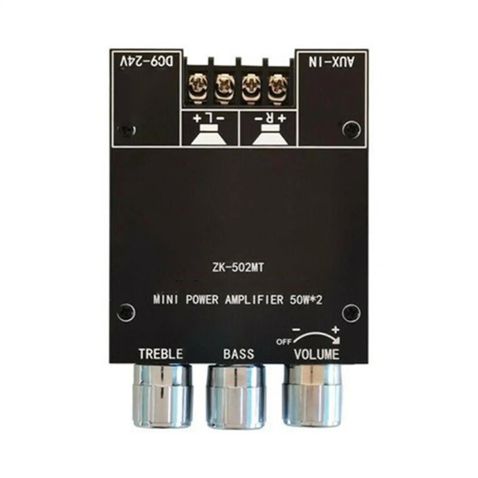 Плата усилителя сабвуфера Electronics Zk-502MT 2.0 2x50 Вт для