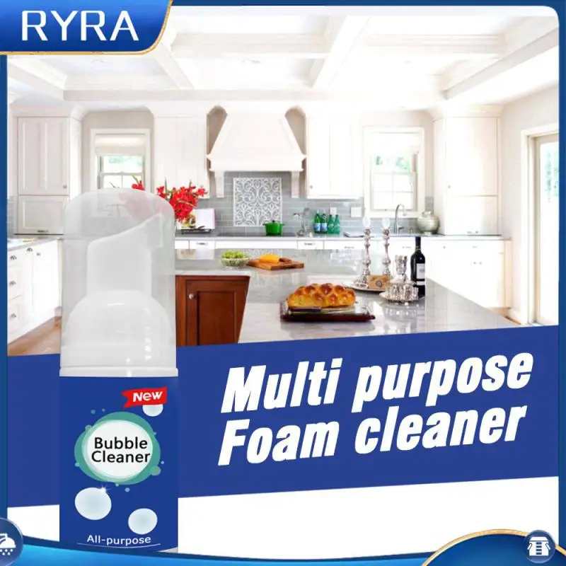 

30ml Multi Purpose Household Kitchen Bathroom Cleaning Foam Decontamination Cleaner Cleaning Bubble Spray Kitchen Cleaning Tools