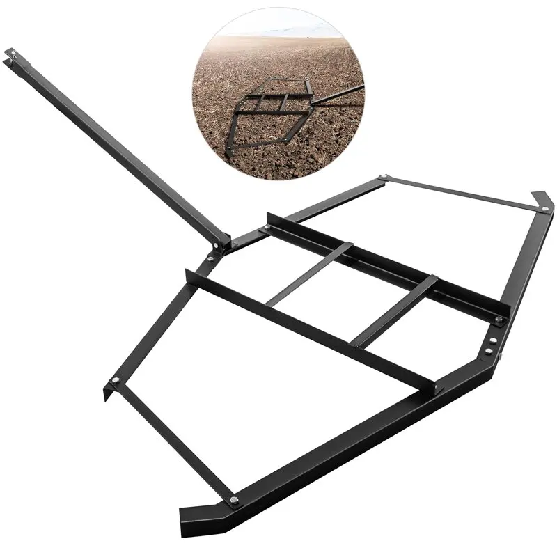 

Drag Tow Behind Drag Harrow 66'' Width, Steel Gravel Grader For ATV,UTV