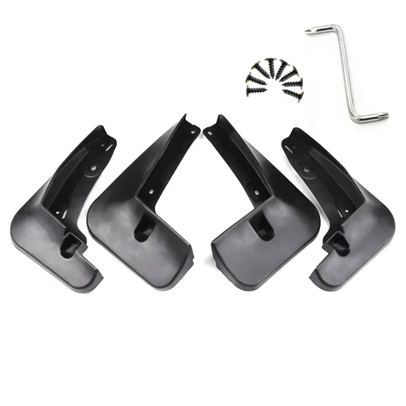 

ZEEKR X 2023 2024 Автомобильные Брызговики Мягкие TPES Брызговики На Колеса Передние И Задние Колпаки На Колеса Черные Брызго...