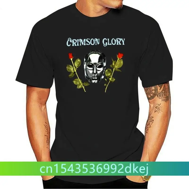 

CRIMSON GLORY FIRST ALBUM 1986 PROGRESSIVE HEAVY METAL NEW BLACK T-SHIRT