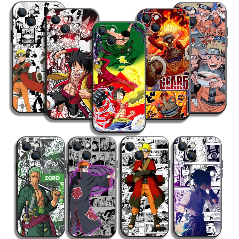 

Naruto One Piece Anime Phone Cases For iPhone 11 11 Pro 11 Pro Max 12 12 Pro 12 Pro Max 12 Mini 13 Pro 13 Pro Max Back Cover