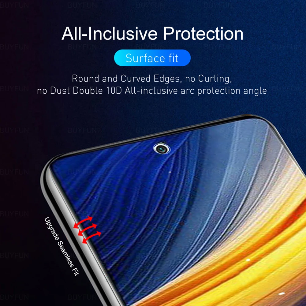 frontback film poco x4x3 pro hydrogel film for poco f4gt x 4 x 3 screen protector poko m4 m3 f2 f3 f4 gt poco x4 pro 5g glass free global shipping