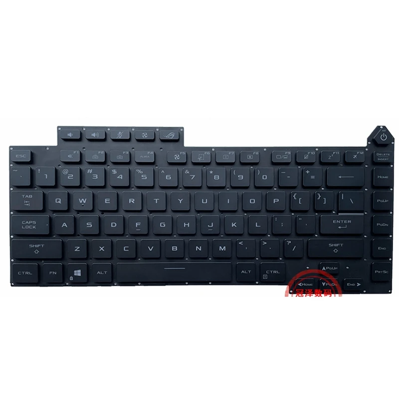Фото Клавиатура для ноутбука с RGB-подсветкой для Asus ROG Strix SCAR G533 G533Z G533ZS G533ZM G533ZX G533Q G533QS G533QM G533QR SN5012B №1