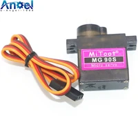 4pcslot mitoot mg90s 9g metal gear upgraded sg90 digital micro servos for smart vehicle helicopter boart car