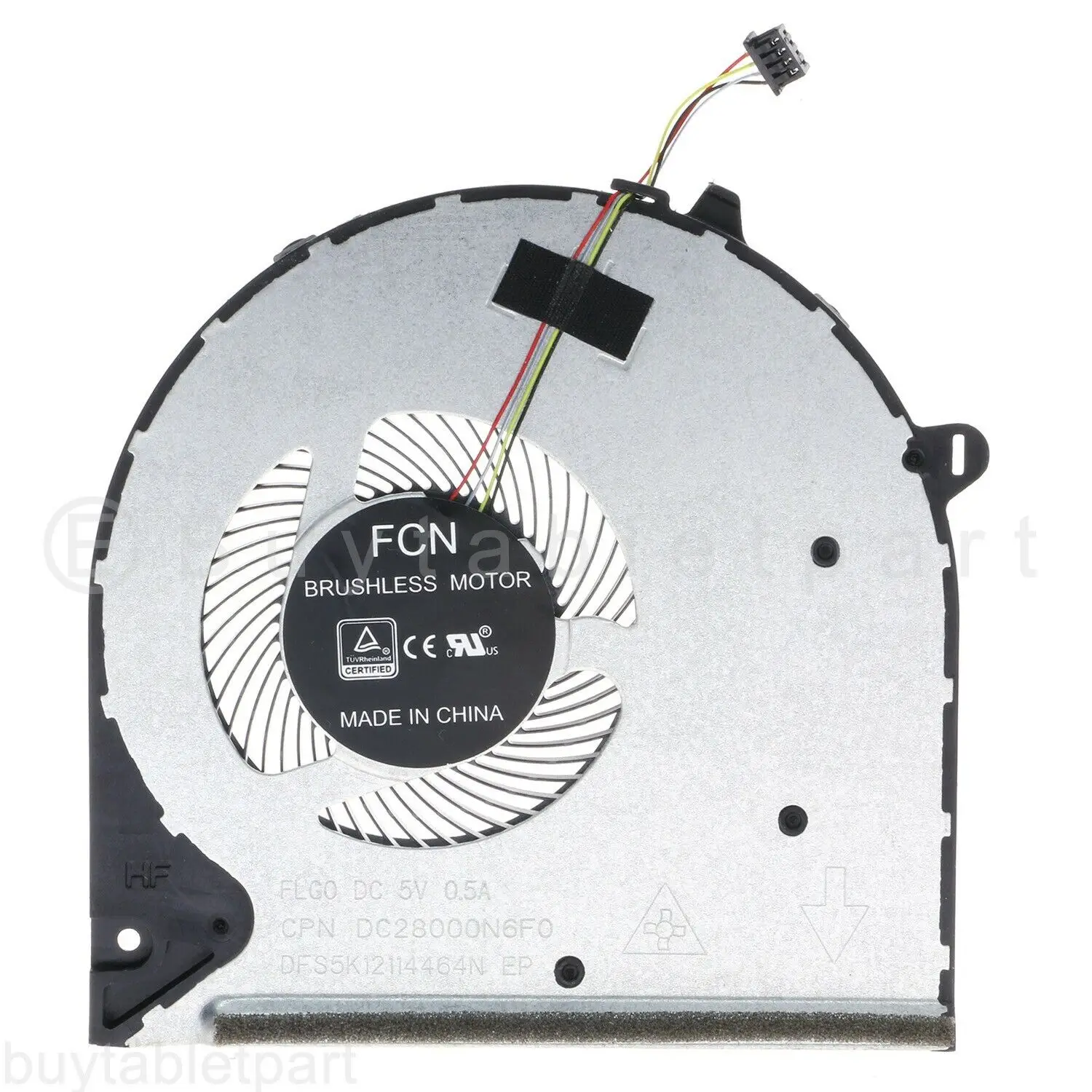 Новый ЦП вентилятор охлаждения для HP 15-DU 15S-DU0002TX 15-DW 15-DW0043DX L52034-001