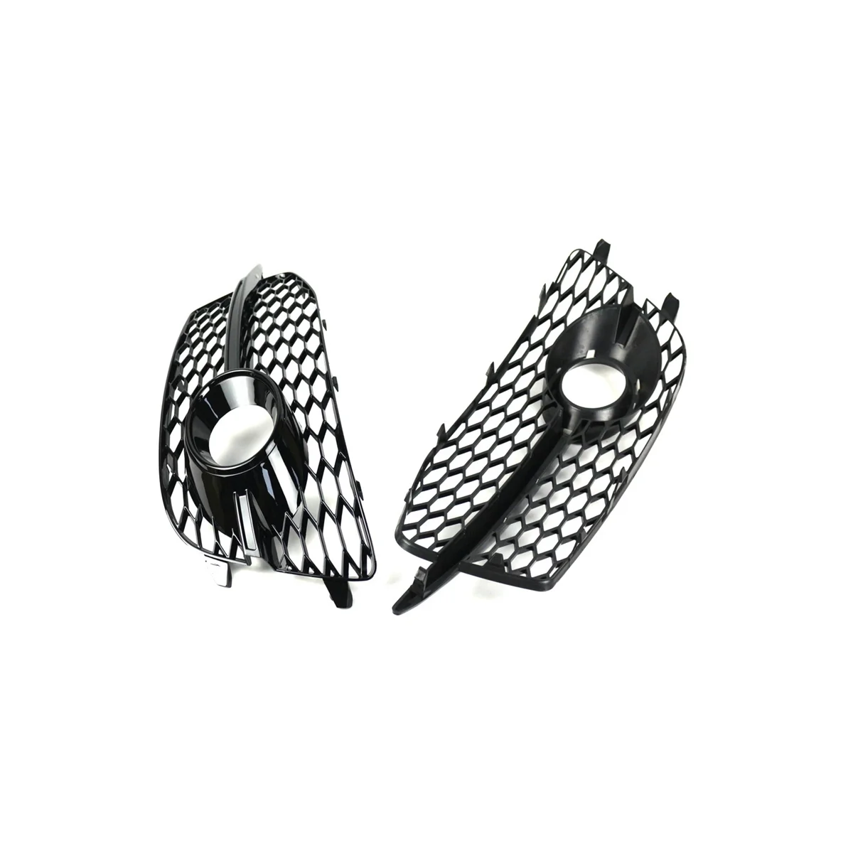 2 шт. автомобильный бампер противотуманная решетка-гриль для Audi Q3 S-Line 2012-2014 8U0807681D