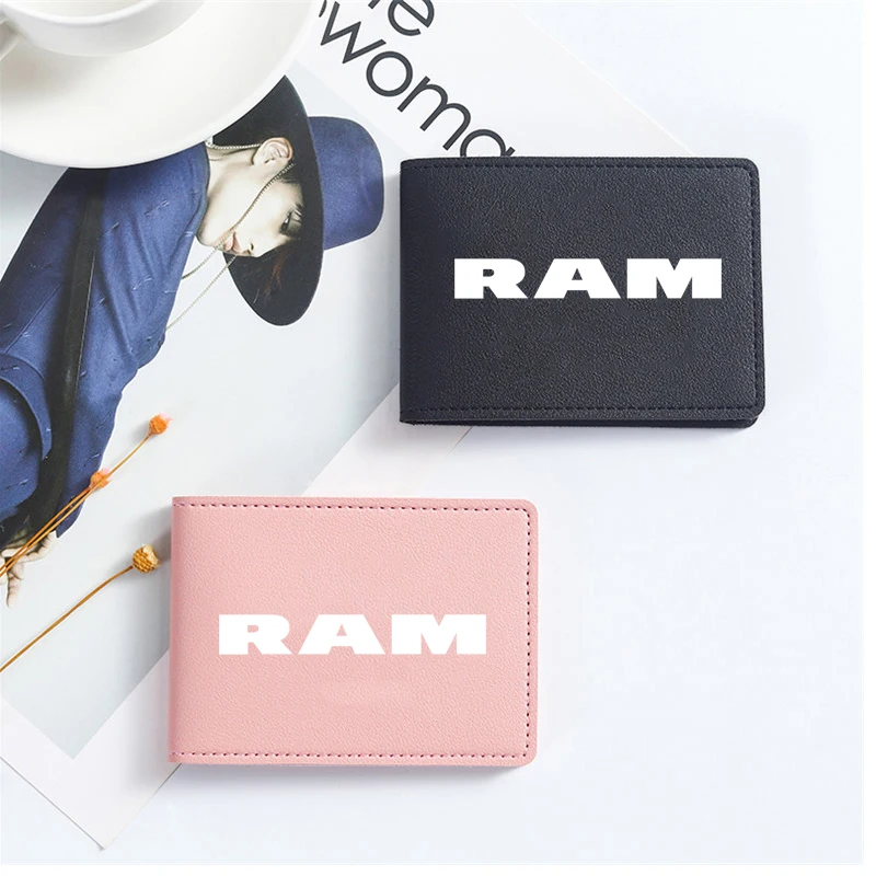 

Кожаный держатель карт для автомобильного водительского удостоверения, модные аксессуары черного и розового цвета для Dodge RAM