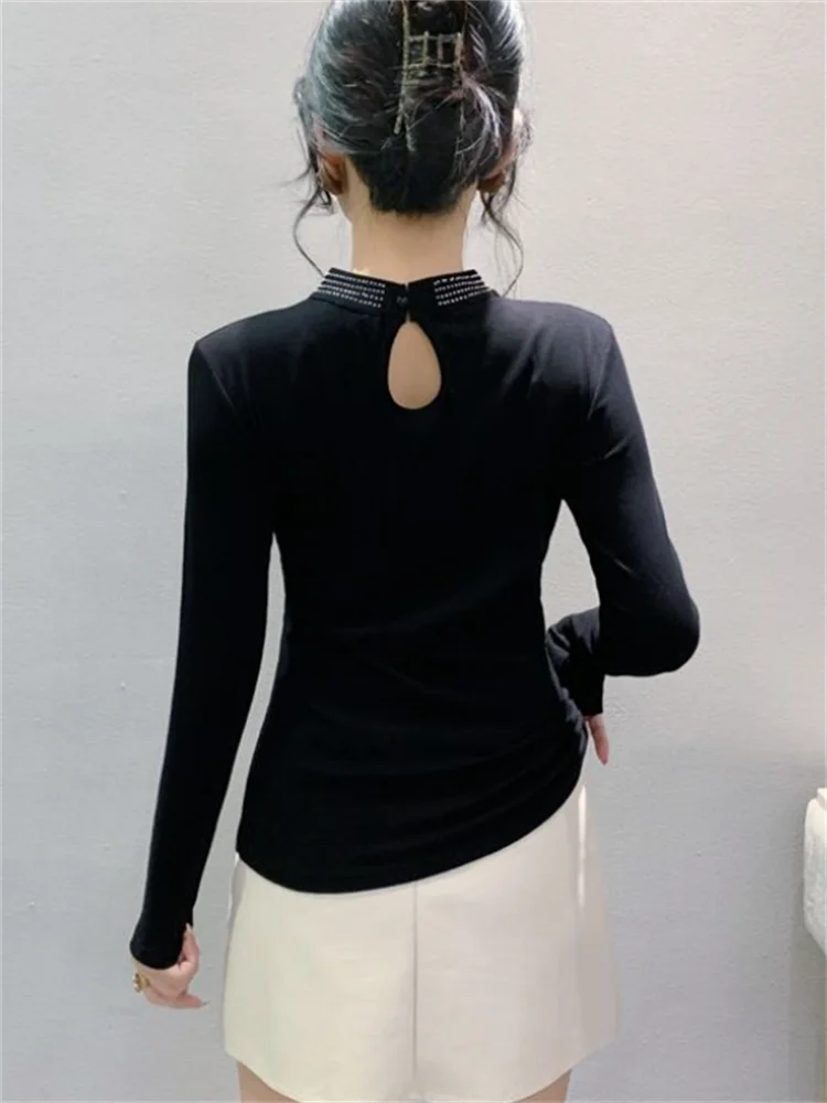 Женские футболки с полувысокой горловиной женские вырезами женская футболка со