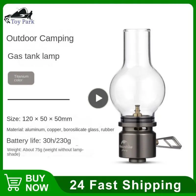 

No Electricity Required Portable Gas Tank Lamp Retro Light Camping Lamp Lightweight Atmosphere Lamp Wild Camping Tent Lighting