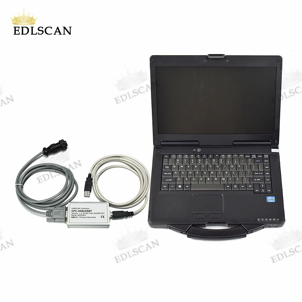 

Диагностический комплект CF 53 для ноутбука Toyota BT, программное обеспечение для грузовика CAN/USB интерфейс