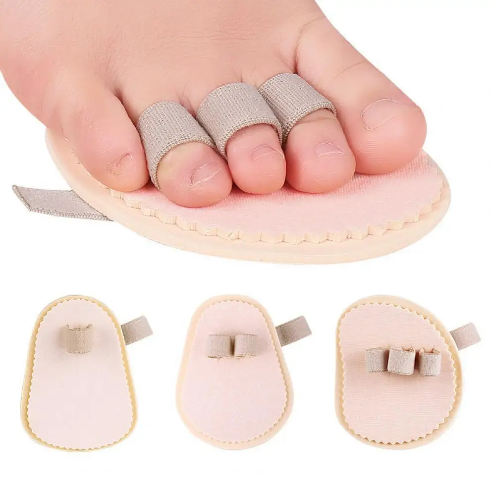 

1Pc Metatarsal Pad Split Toe Correction EPR Adjustable Sweat-absorbent Cushion for Daily Wear