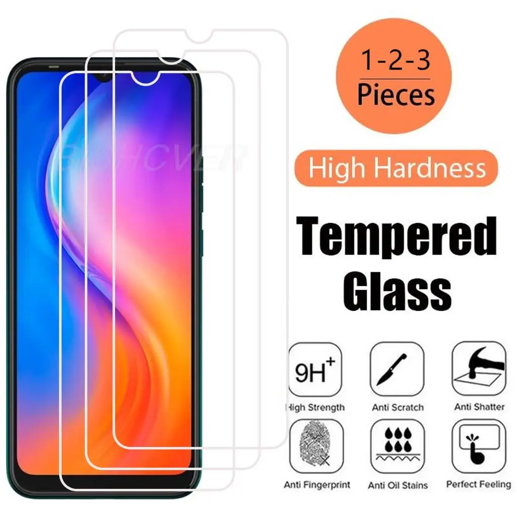 Закаленное защитное стекло для Tecno Spark 6 Go 6,52 