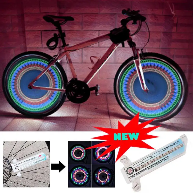 

Велосипедное колесо, регулируемая яркость, детская безопасная шина для велосипеда, разные модели, изменение без аккумулятора, велосипедные аксессуары