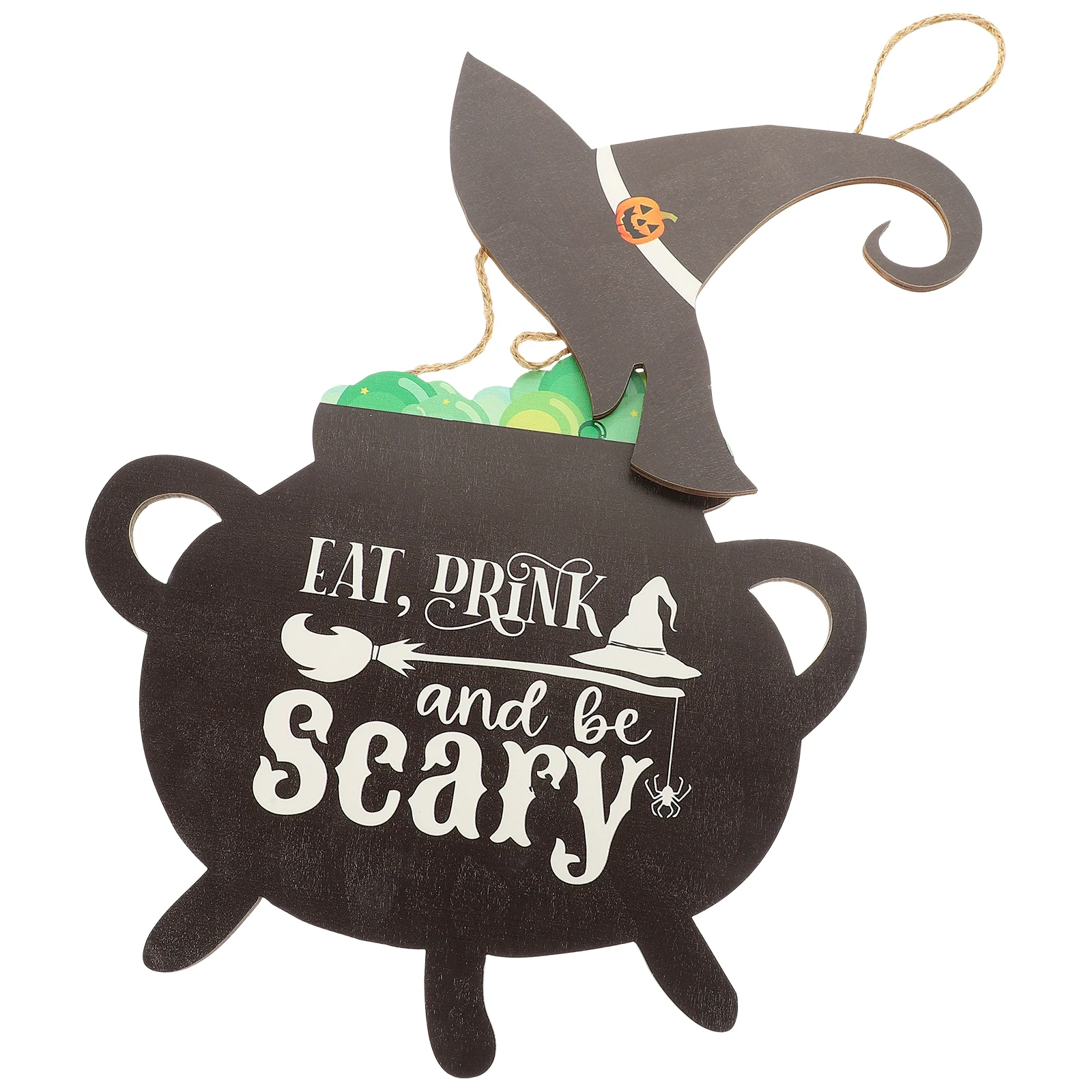 

Door Hanging Signs Hanging Halloween Ornament Decorations Front Props Plaque Signs Holiday Wooden