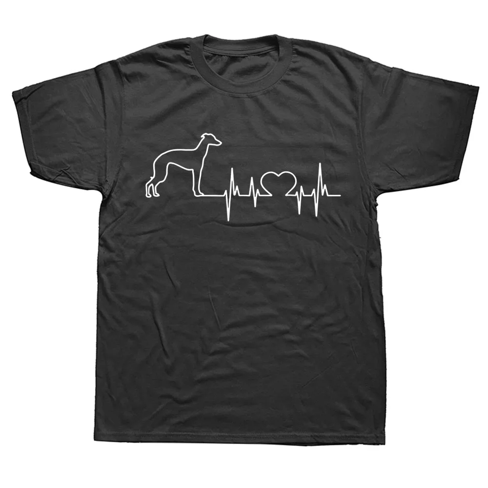 

Italian Greyhound Dad Mom Gift for Dog Lovers T-Shirt Short Sleeve Funny The Dogfather Greyhound T Shirt Hip Hop