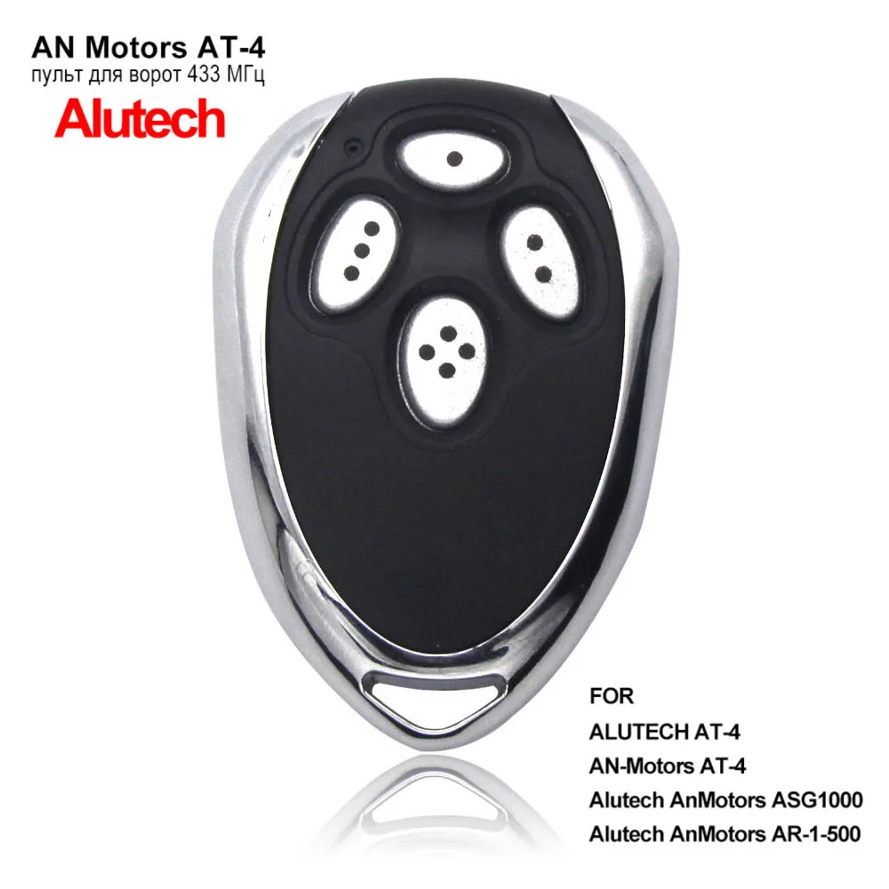 

Alutech AT-4 AN-Motors AT 4 Remote Control Duplicator 433.92MHz Rolling Code 4 Channel Garage Door Gate Remote Control Key Fob