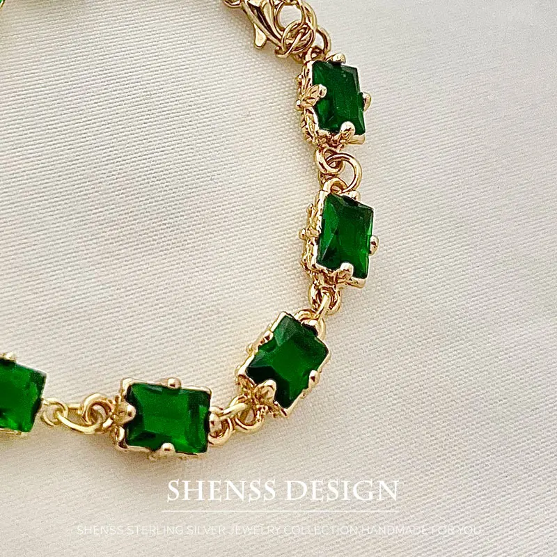 Браслет с медным покрытием из циркония 14k