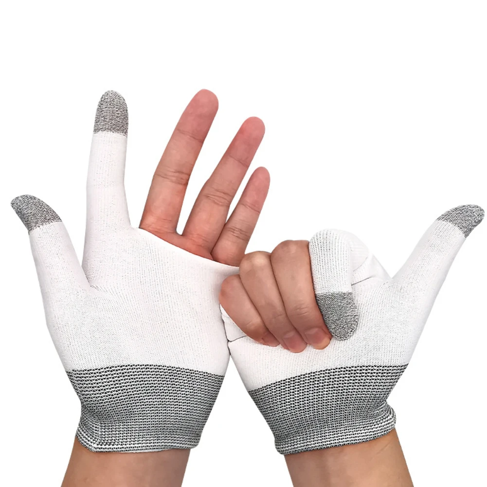 

Game Gloves Anti-Sweat Breathable Touch Finger For Highly Sensitive Nano-Silver Fiber Materia For PUBG Support Almost All Mobile
