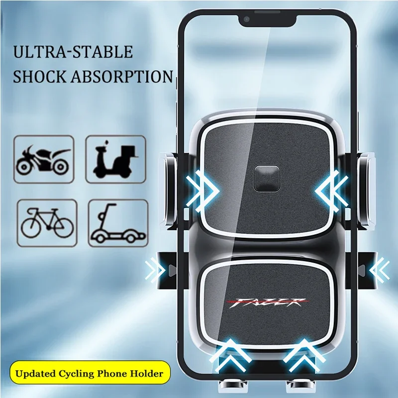 360 ° Вращающийся держатель для телефона мотоцикла Yamaha FZ6N FZ6S FZ6 Fazer FZ1 FAZER