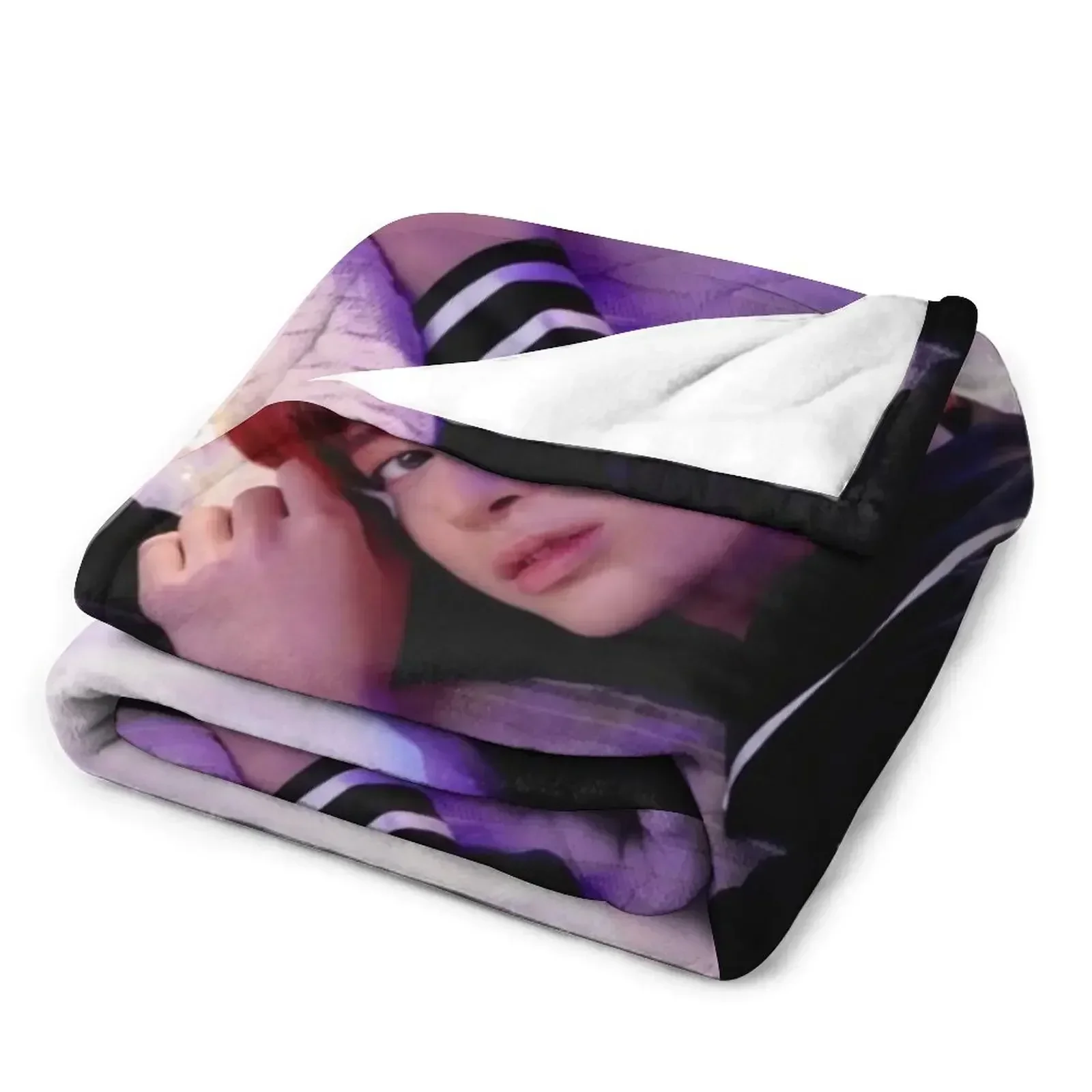 TXT CAN'T YOU SEE ME TAEHYUN Плед Путешествия Рождественские подарки Одеяла