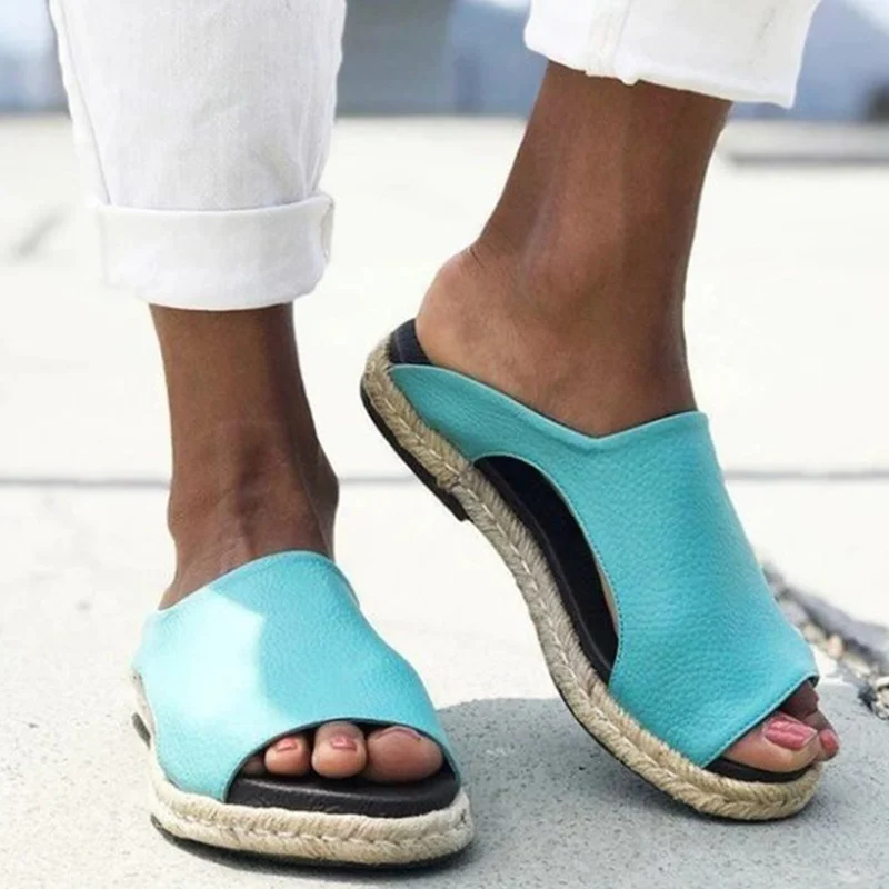 

Босоножки женские дышащие, сандалии с открытым носком, пляжные шлепанцы, модная мягкая обувь, большие размеры