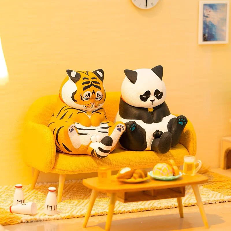 Cjoy Staring At The Crotch Cat 3 слепая коробка кавайное животное загадочная коробка-сюрприз