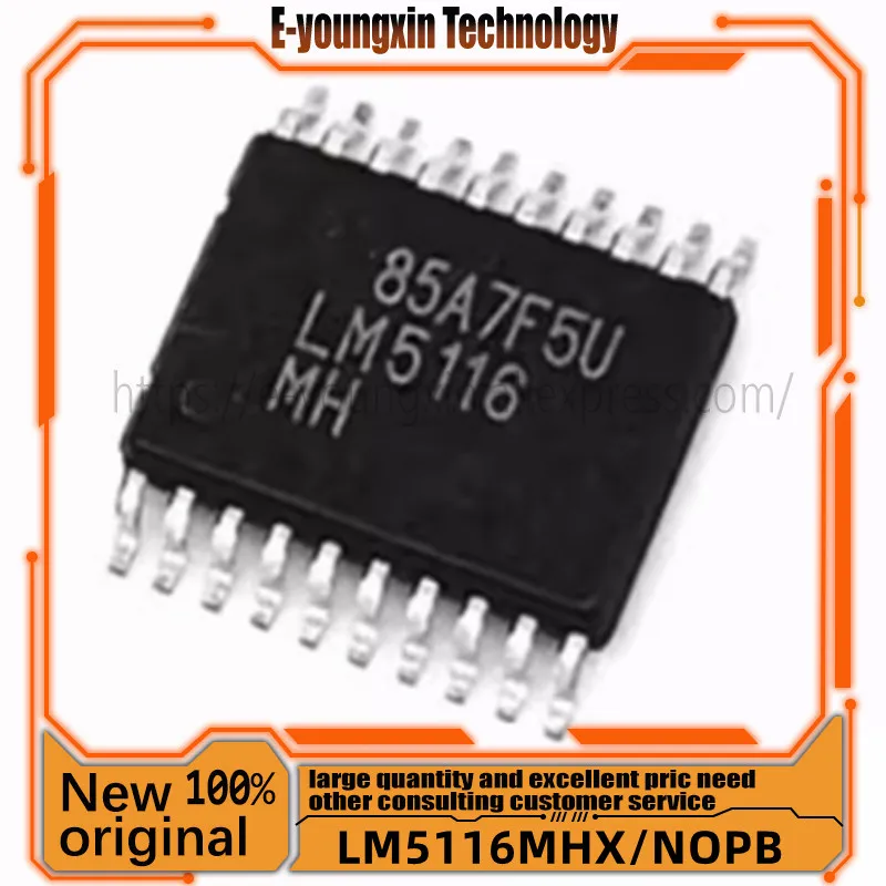 

10PCS~50PCS/LOT 100% NEW LM5116 LM5116MH LM5116MHX LM5116MHX/NOPB TSSOP20 Switch controller chip