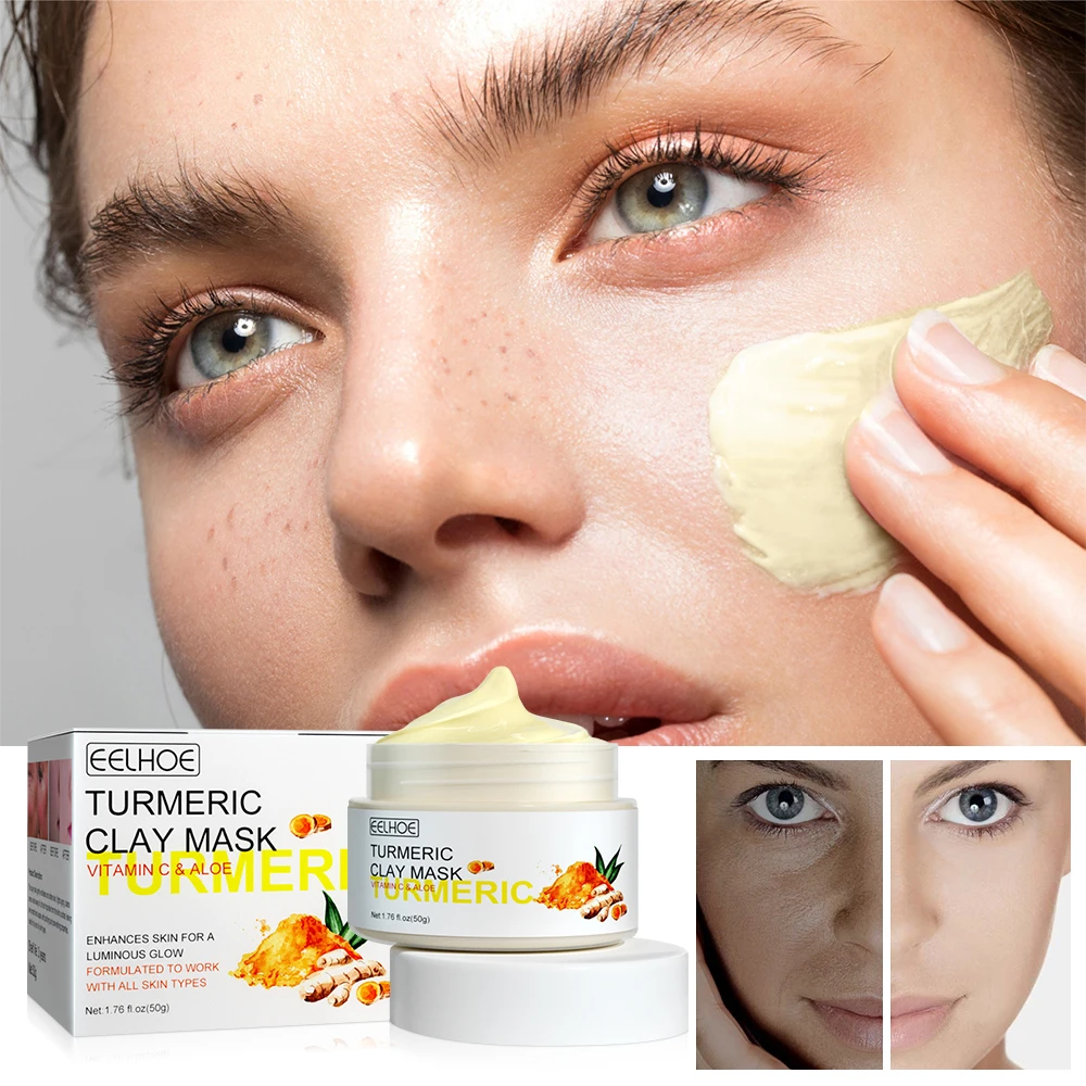 Рисунок 2 - Маска из куркумной глины для лица