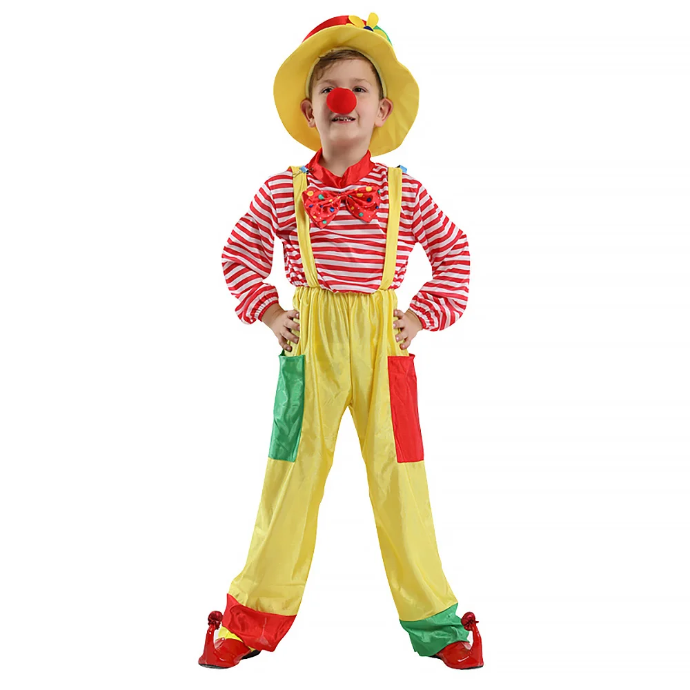 Детский костюм клоуна полиэстер