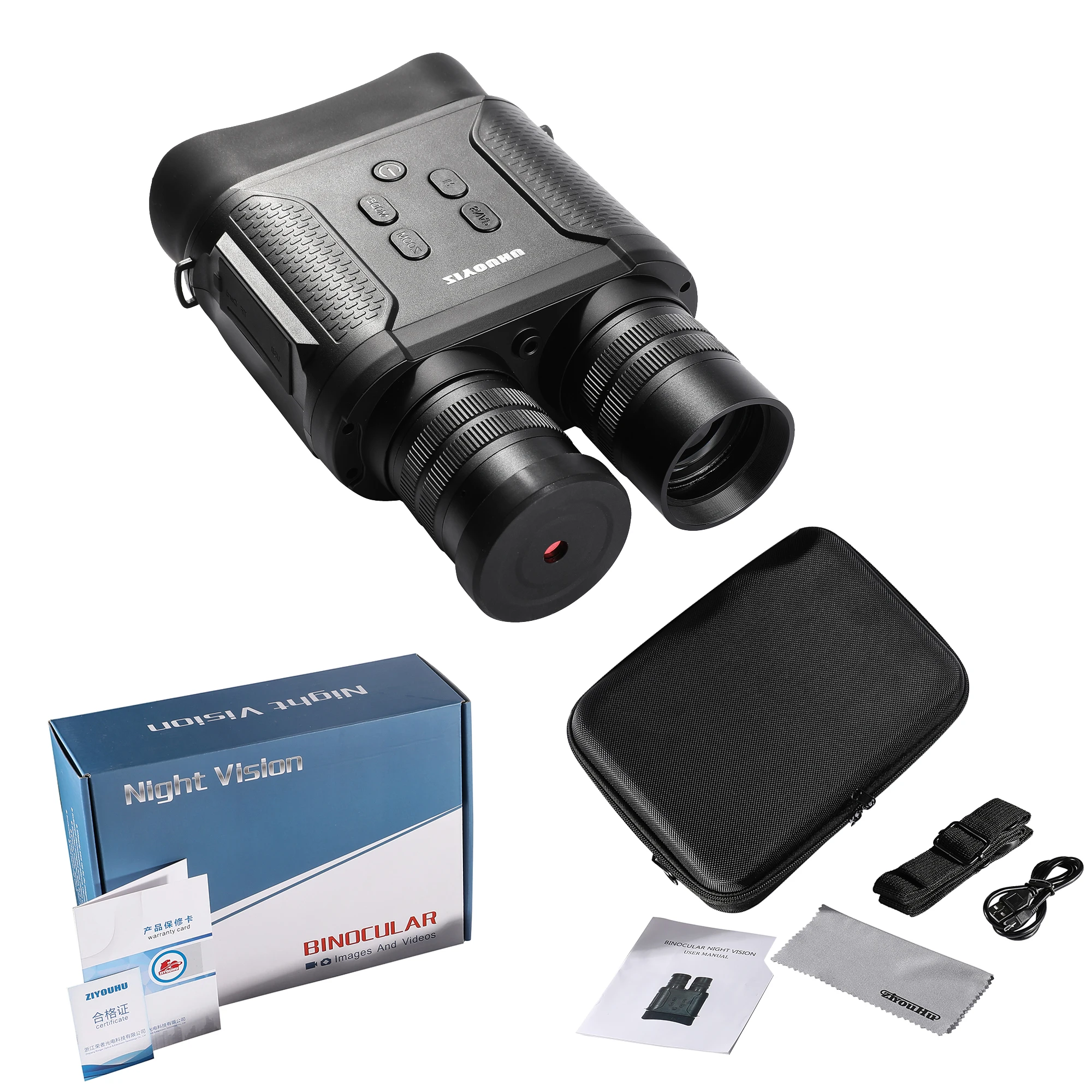 

ZIYOUHU 7X Zoom Infrared Hunting Night Vision Device With Screen HD Binocular Digital Night Vision Camera Day And Night Dual Use