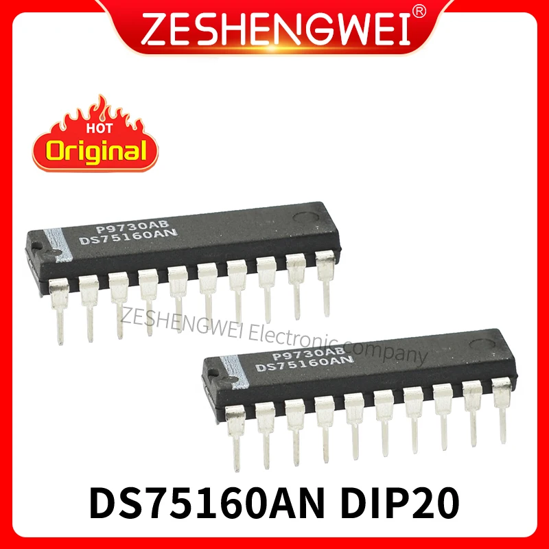

5PCS DS75160AN DS75160 DIP20 Bus Transceiver Chip Original Products In Stock