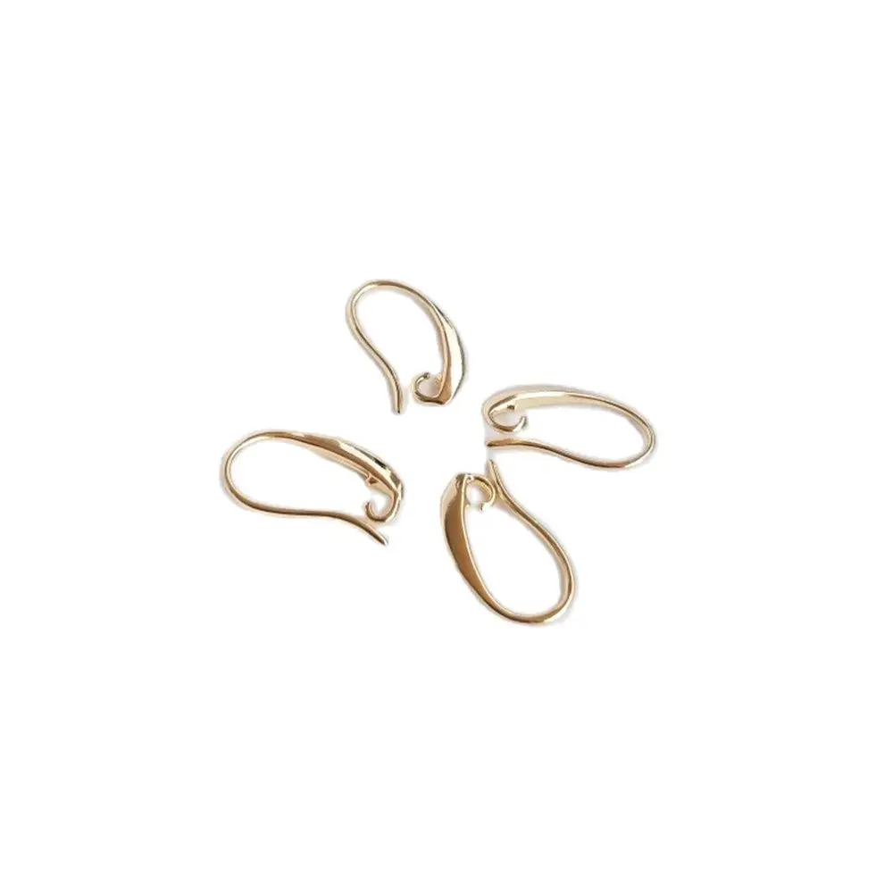

14K Gold Filled Plating Ear hook Hand diy simple ear hook accessories hand made semi-finished materials