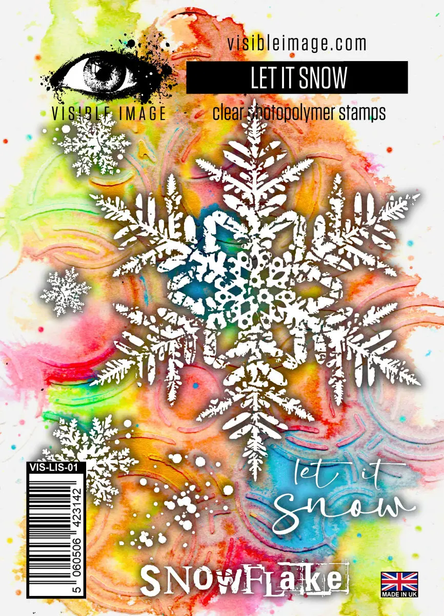 

Let It Snow Metal Cutting Dies and Clear Stamps Scrapbook Diary Secoration Embossing Die Template Diy Greeting Card