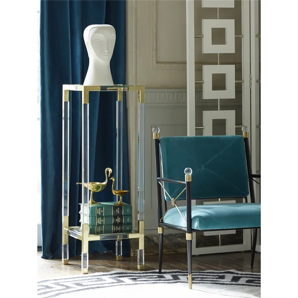 Светильник Роскошная современная акриловая подставка для цветов домашняя